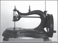jones hand crank sewing machine with reverse